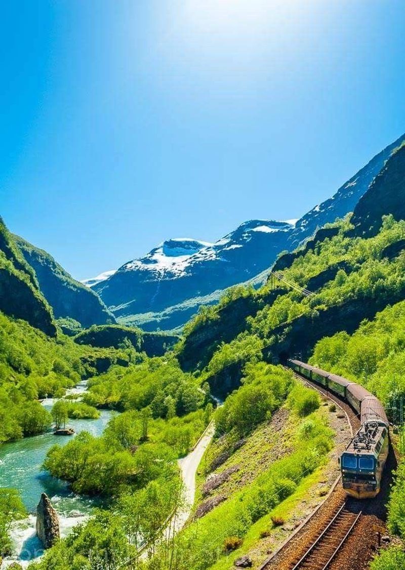 The Flåm Railway, Norway