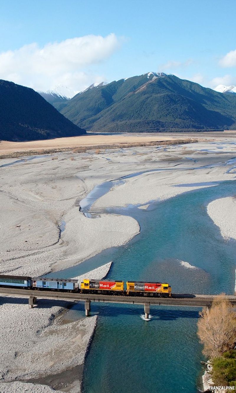 The TranzAlpine, New Zealand