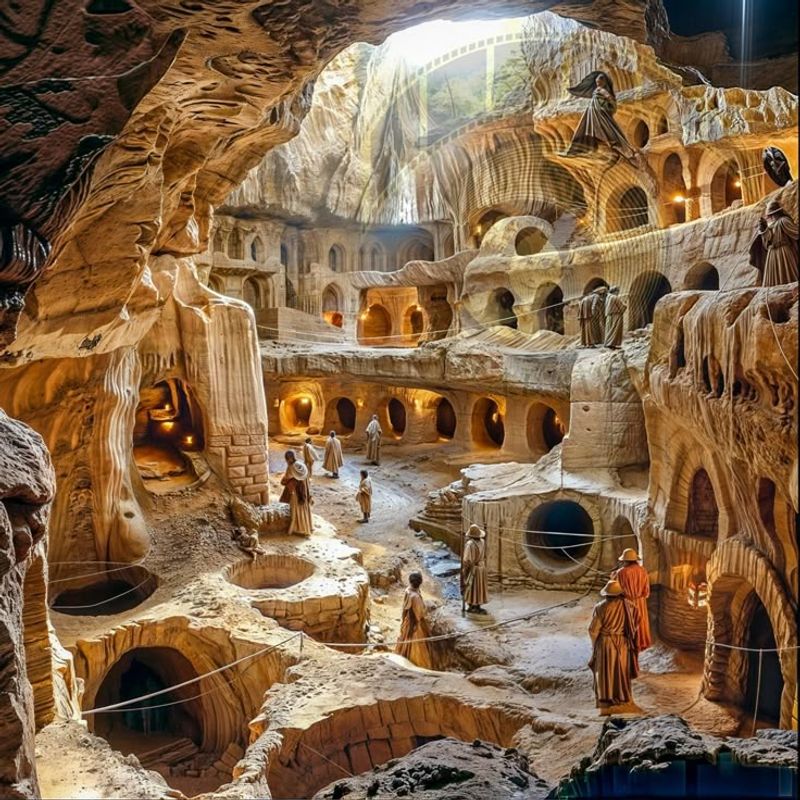 The Underground City of Derinkuyu