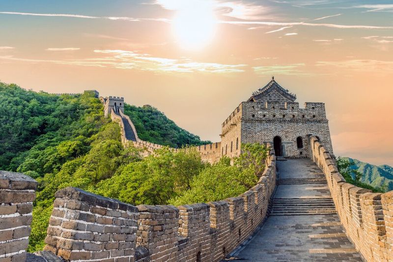 Walking the Great Wall of China