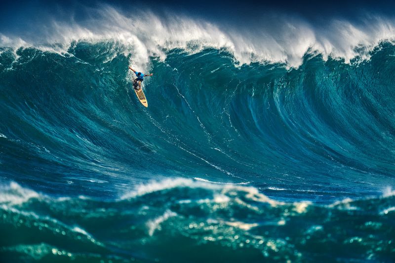 Surfing in Hawaii