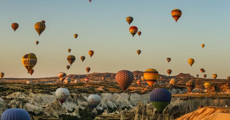 Ballooning over Cappadocia