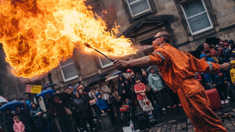 August: Edinburgh, Scotland