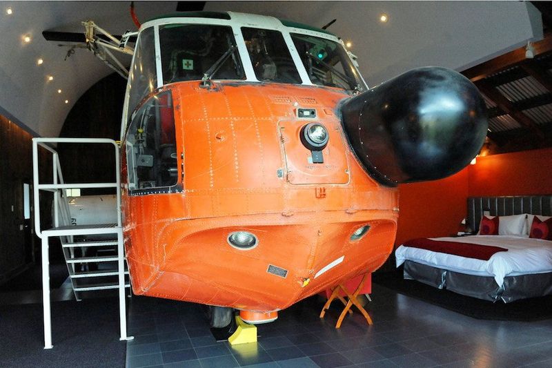 The Winvian Farm Helicopter Suite