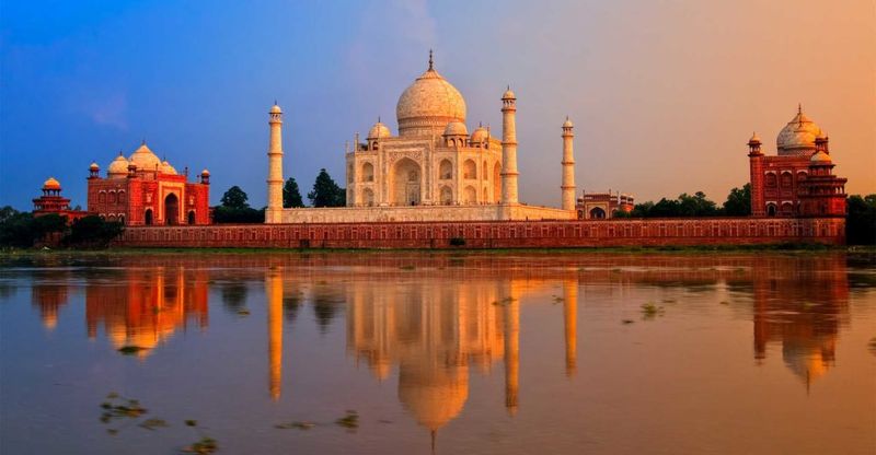 Visiting the Taj Mahal