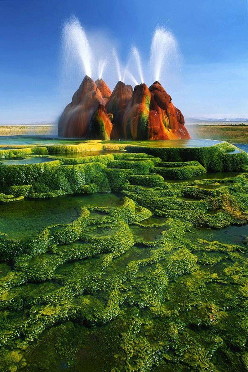 Fly Geyser, USA