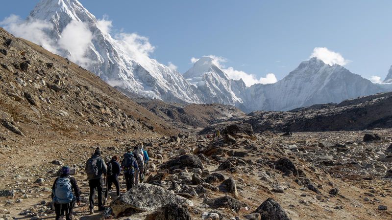 Trek to Everest Base Camp, Nepal